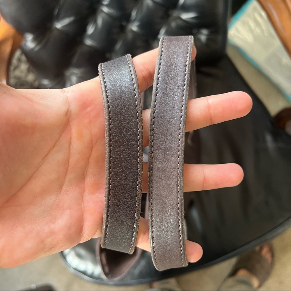 Dooney & Bourke Brown Leather Tote - Picture 10 of 12